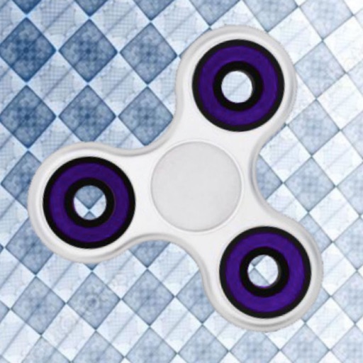 Fidget Hand Spinner with Energy Circles
