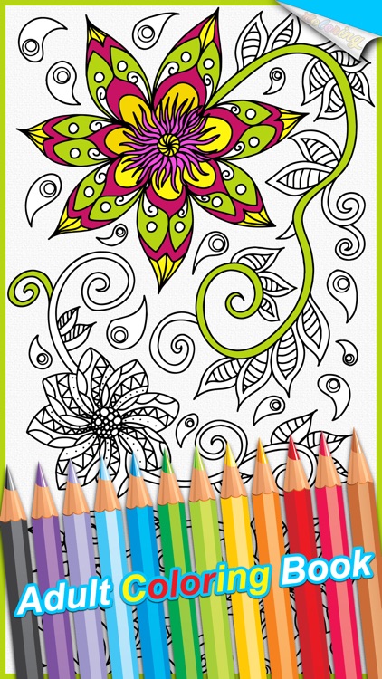 Coloring Book - Adult Color Book Therapy