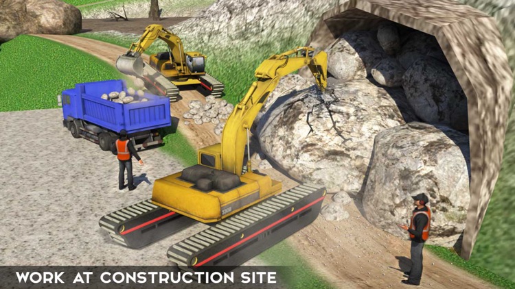 Amphibious Excavator Crane & Dump Truck Simulator