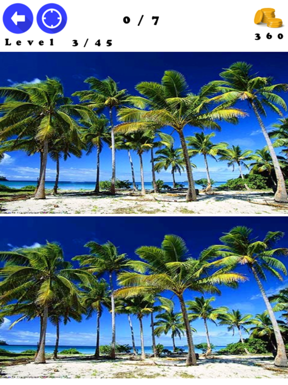 7 Отличий. Найди отличия на iPad