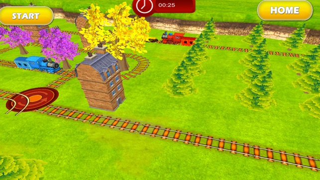 Tricky Train 3D Puzzle Game