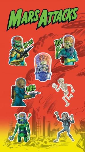 Mars Attacks Stickers(圖1)-速報App