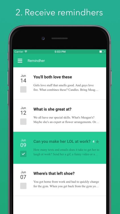 Remindher: Husbanding just got easier