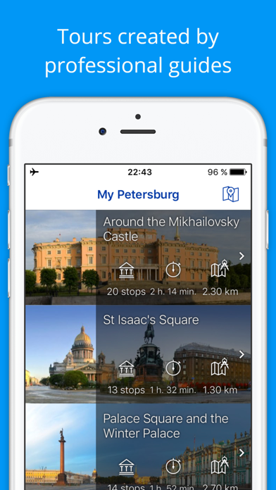 Ladda ner St Petersburg - Travel city guide & map. Russia på datorn