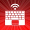 Air Keyboard allows you to use your iPhone as a wireless remote keyboard and touch pad for your computer