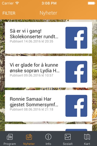 Valdres Sommersymfoni screenshot 2