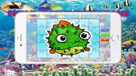 Game screenshot SeaFish Aquarium Jigsaw Puzzles Game For Kids apk