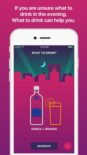 What to drink? - DrinkGenerate