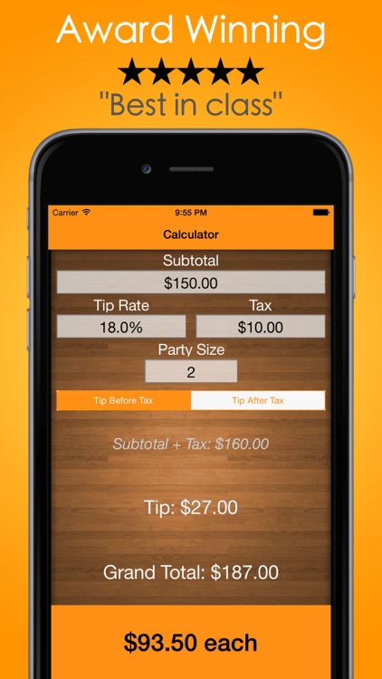 Tip Check Pro: Bill Calculator