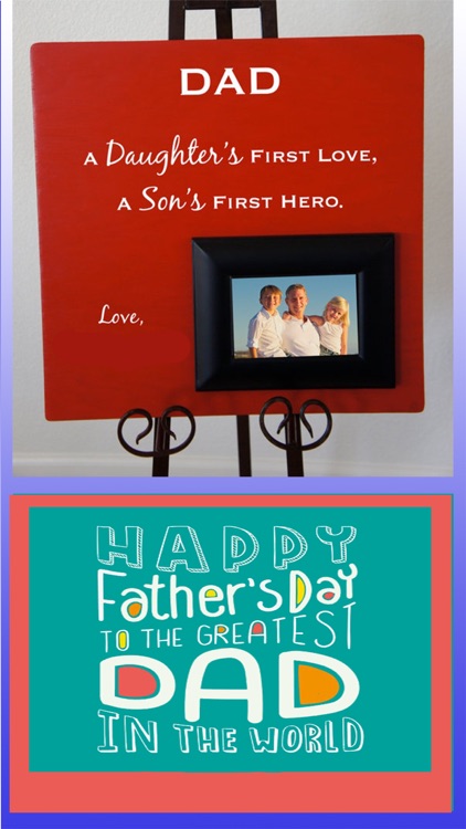 Father's Day Greeting.s Card.s App - hd Posters FX screenshot-4