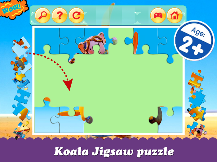 Koala Family Jigsaw puzzle Game