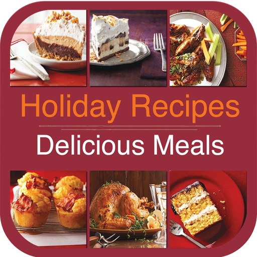 Holiday Recipes - Delicious Meals icon