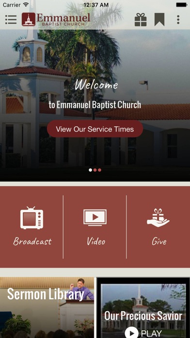 How to cancel & delete Emmanuel Baptist Church, Coconut Creek FL from iphone & ipad 1