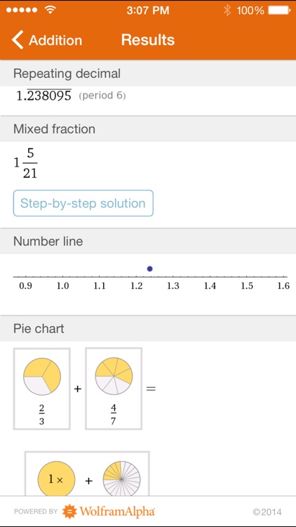 Wolfram Fractions Reference App