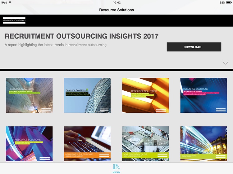 Resource Solutions Publications