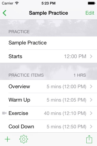 InfiniteGolf Practice Planner screenshot 3