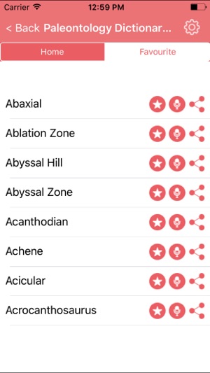 Palaeontology Dictionary Terms Definitions(圖2)-速報App