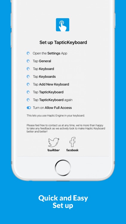 Haptic Keyboard for iPhone 7 screenshot-4