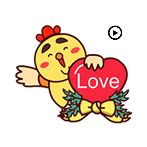Fat Chicken Animated Stickers v1 Icon