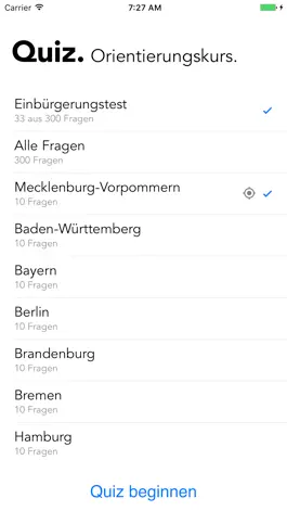 Game screenshot Quiz.Orientierung mod apk