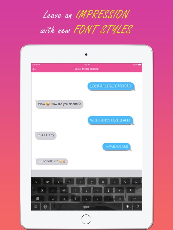 Fancy Fonts Keyboard - Art Fonts & Emoji Styleのおすすめ画像2