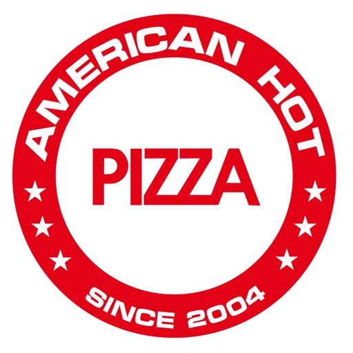 American hot pizza icon