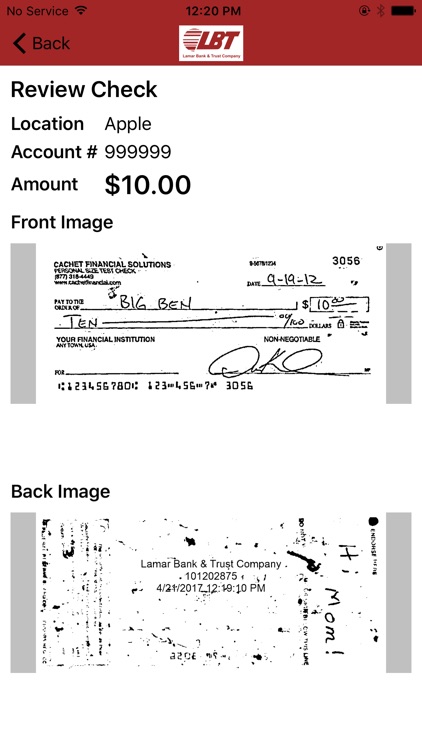 LBT Business Remote Deposit screenshot-4