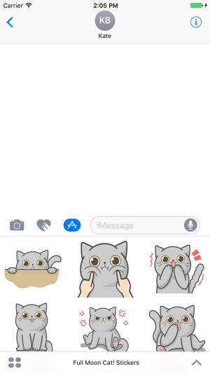 Full Moon Cat! Stickers(圖1)-速報App