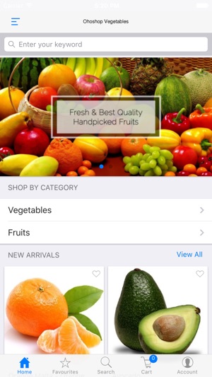 Oho Vegetable App