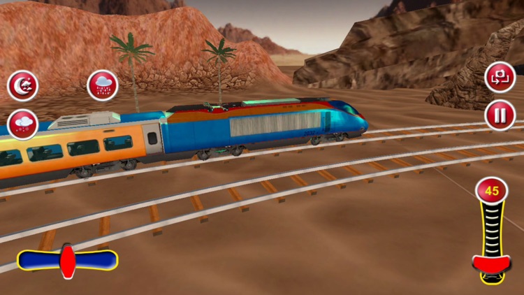 New Metro Train : Crazy Driver Train Game 3D screenshot-3