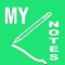 My Notes is Quick and Simple Notes App to write quick notes on your iPad or iPhone
