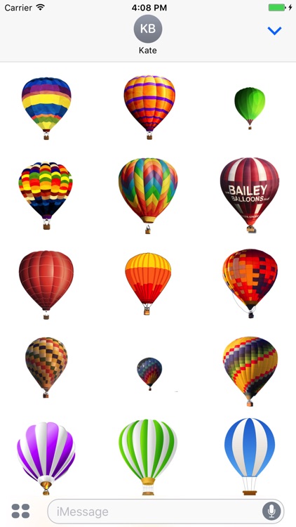 Hot Air Balloon Stickers