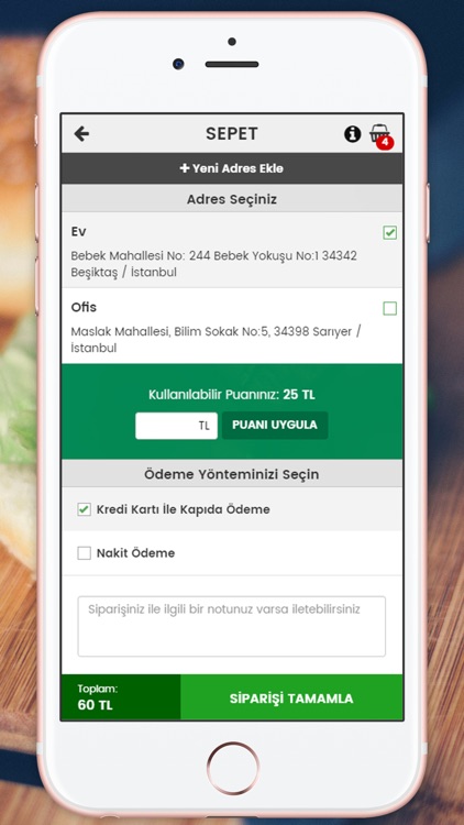 RestApp Burger - Örnek Restoran Uygulaması screenshot-3