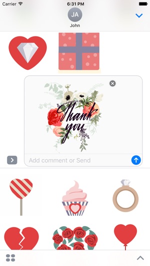 Love & Heart - Animated Stickers(圖2)-速報App