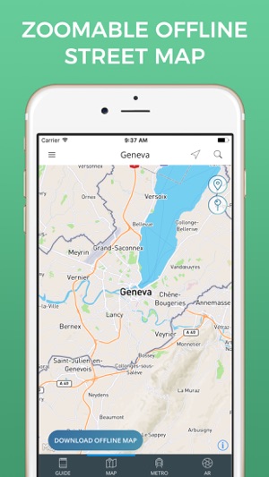 Geneva Travel Guide with Offline Street Map(圖3)-速報App