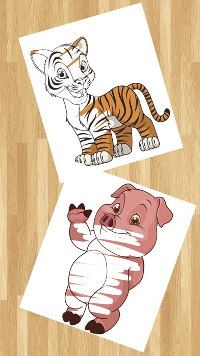 Animals coloring book – coloring pages screenshot 2