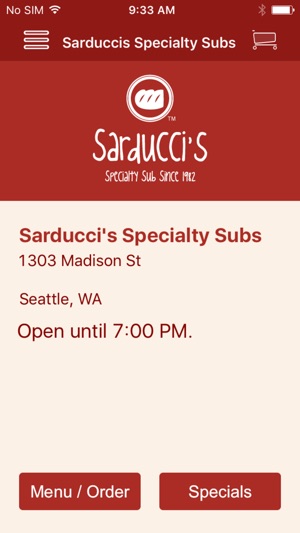 Sarducci's Specialty Subs