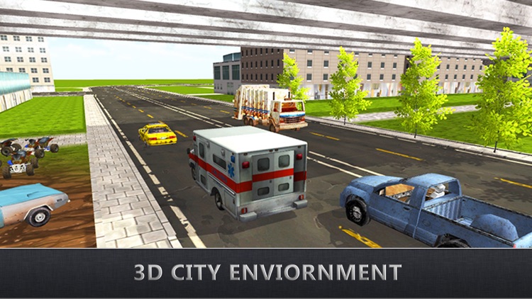 Real Ambulance Rescue Driving - Car Driver Game screenshot-4