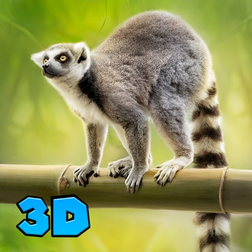 Lemur Forest Life Simulator 3D Icon
