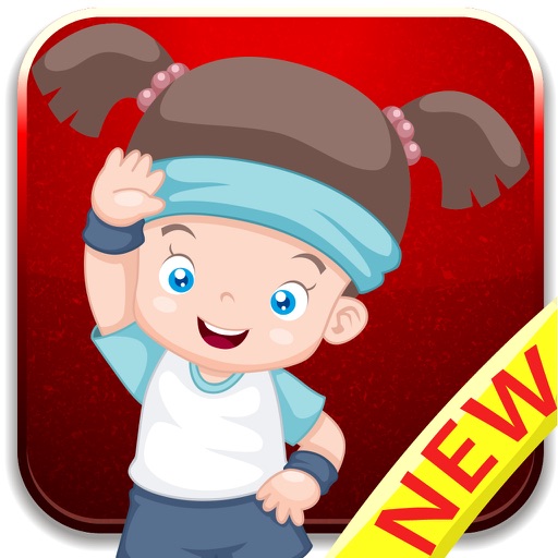 Young smart boy learning with educational cards iOS App