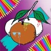 Learning Game Paint Pic Fruit For Kids