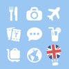 LETS Travel UK! Speak English Phrase Guide Book