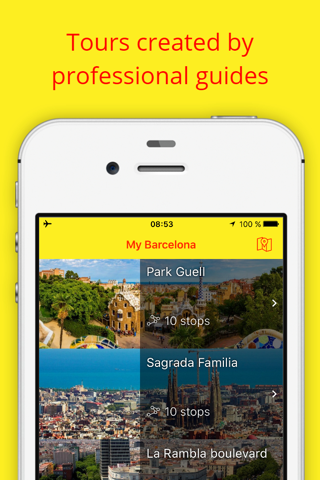 Barcelona - Travel audio guide & offline map Spain screenshot 2