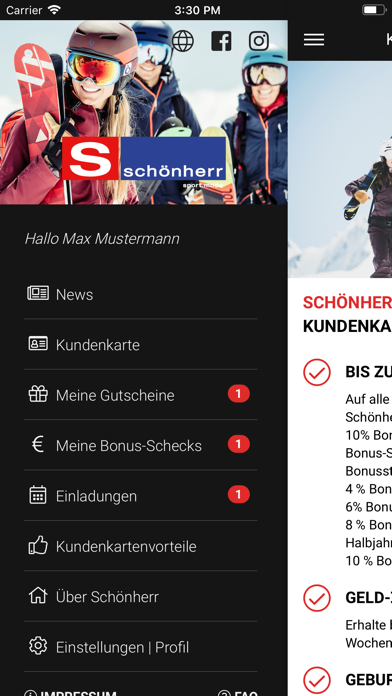 My Schönherr screenshot 2