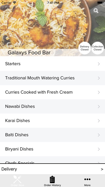 Galaxy Food Bar