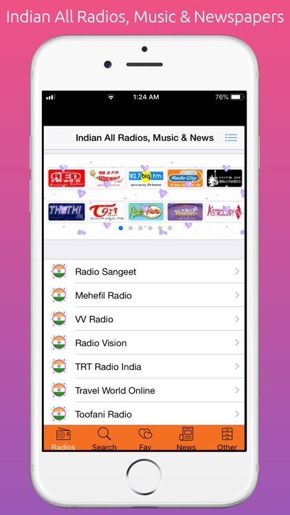 Indian All Radio, Music & News screenshot-8