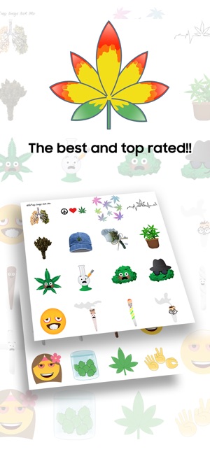 Vibin Weed Emoji Keyboard(圖3)-速報App