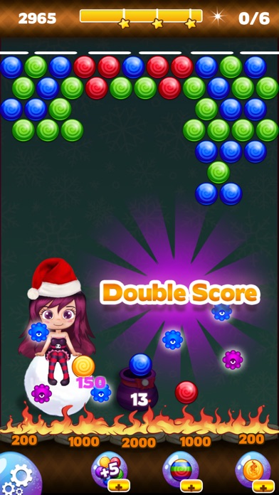 Merry Christmas Bubble Shooter screenshot 4