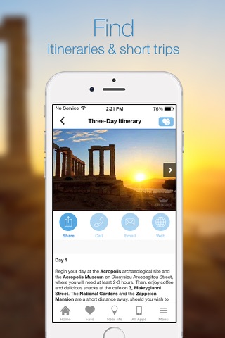 ATHENS by GREEKGUIDE.COM offline travel guide screenshot 4