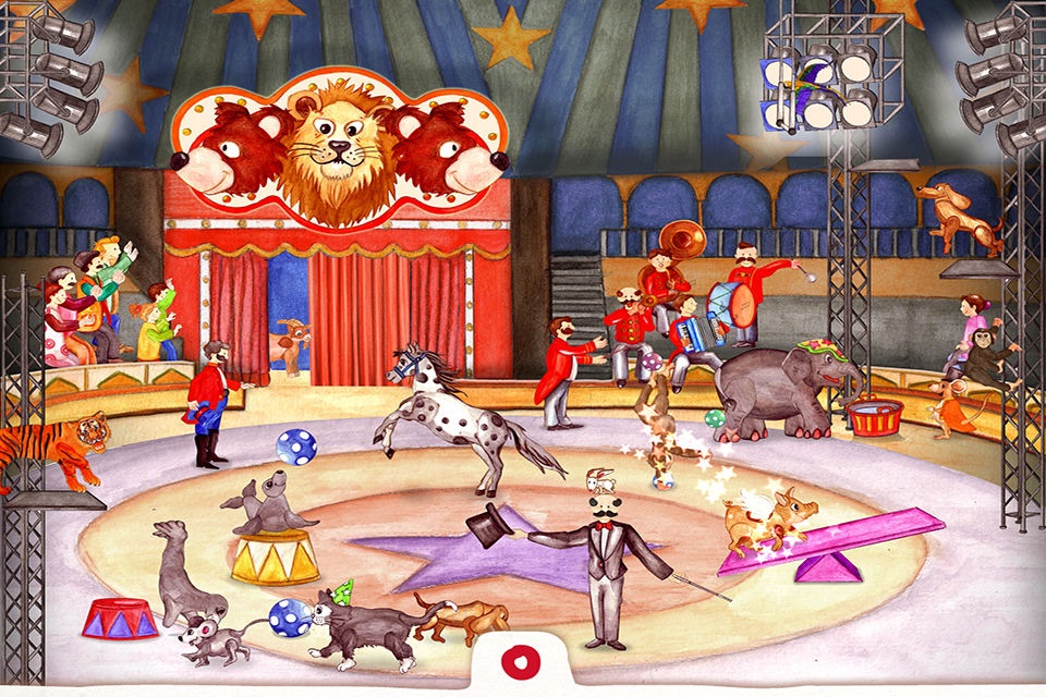 Animal Circus - Toddler's Seek & Find screenshot 2